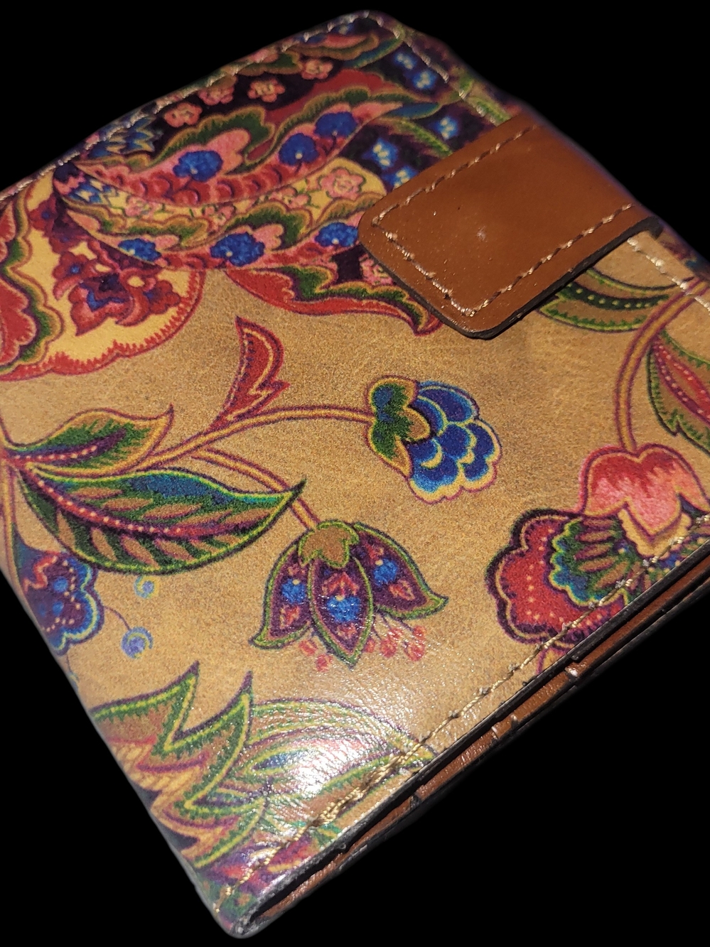 NEW Patricia Nash Leather Floral Wallet